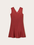 Ausgestelltes Kleid mit V-Ausschnitt image number 4