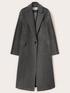 Manteau long en pure laine image number 5