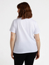 T-Shirt mit Schriftzug und Stickerei image number 1