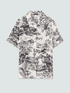 Boxy-Hemd mit exotischem Print image number 4
