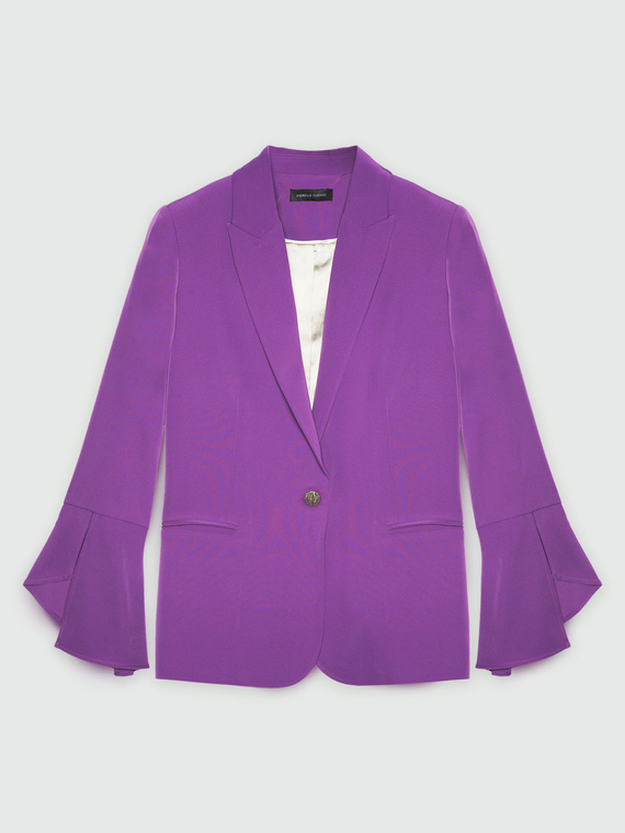 Blazer mit Tulpenärmeln