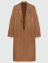 Langer Soft-Touch-Trenchcoat, vorn offen image number 5