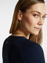 Sweater with boat neck image number 3