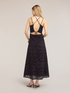Robe longue en broderie anglaise avec d&eacute;collet&eacute; dos image number 1