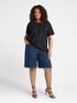 Denim shorts image number 0