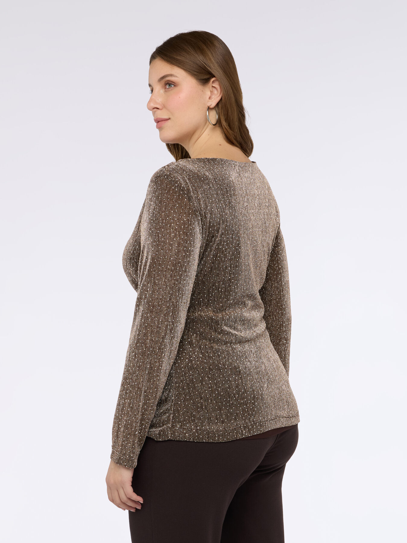 T-Shirt aus Jersey mit Strass image number 2