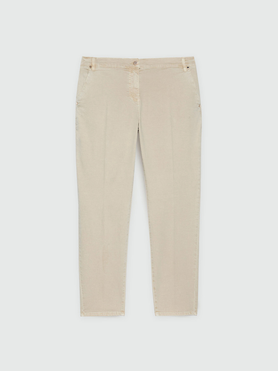 Chinohose aus Baumwoll-Stretch