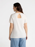 T-Shirt mit Broschen in Blumenform image number 1