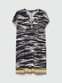 Kleid mit Zebramuster image number 6