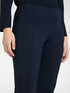 Slim-fit trousers in Milanese stitch image number 3