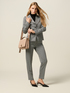 Jacquard cigarette pants image number 0