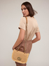 Small bag in tessuto effetto paglia image number 2