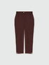 Pants with belt loops at the bottom image number 4