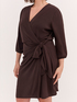 JOY wrap dress in viscose image number 2