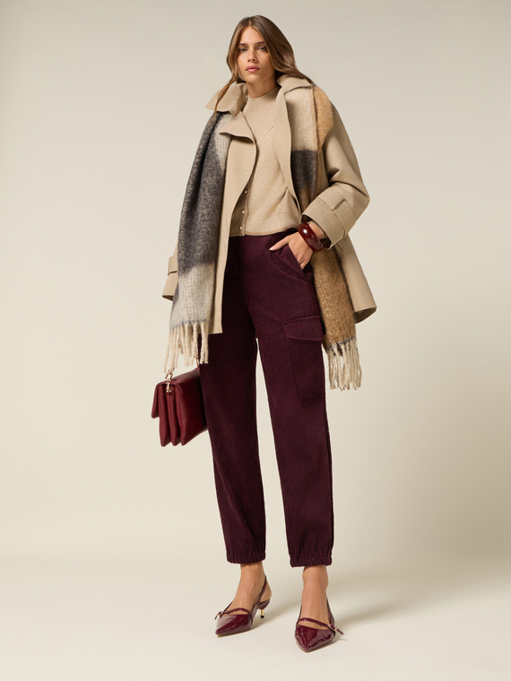 Corduroy cargo pants