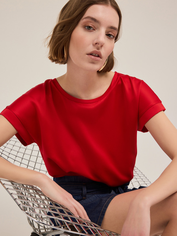 T-shirt bi-matière