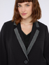 Blazer con profili decorati image number 4