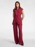 Men's trousers in flowing fabric image number 0