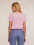 T-shirt con scollatura ricamata image number 1