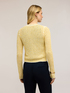 Openwork knit cardigan image number 1