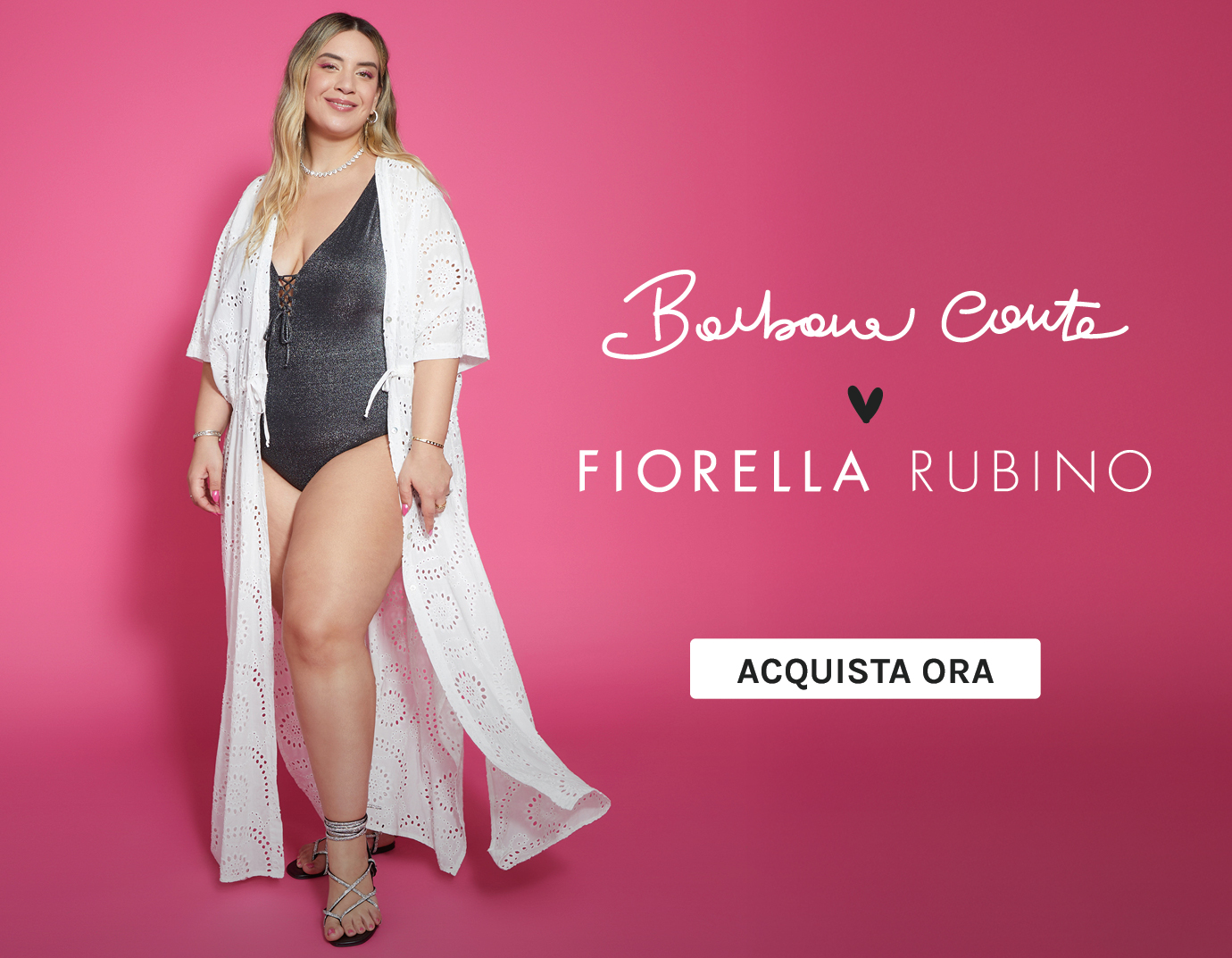 Scopri la Capsule Beachwear di Barbara Conte con Fiorella Rubino