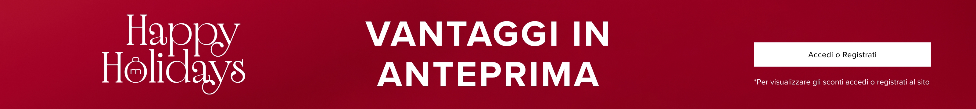 Anteprima Black Friday