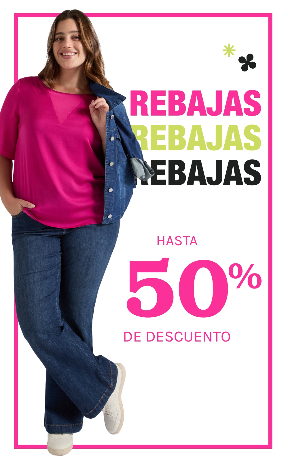 Rebajas Hasta un 50% de descuento